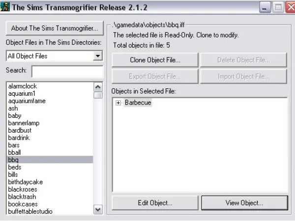 Transmogrifier 212 - The Sims 1 Custom Content