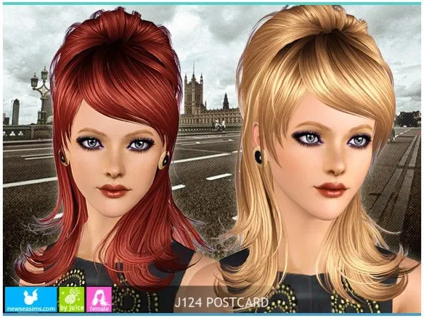 Newsea J124 Postcard - The Sims 3 custom content
