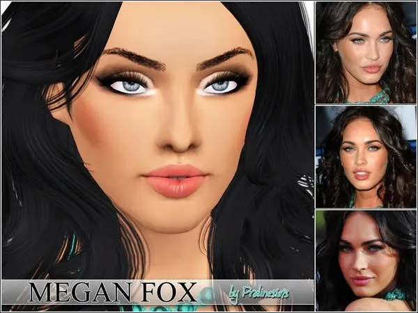 Megan Fox by thesimsresource - The Sims 3 Custom Content