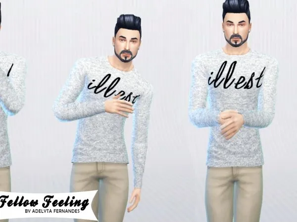 Moletom Illest - The Sims 4 Custom Content