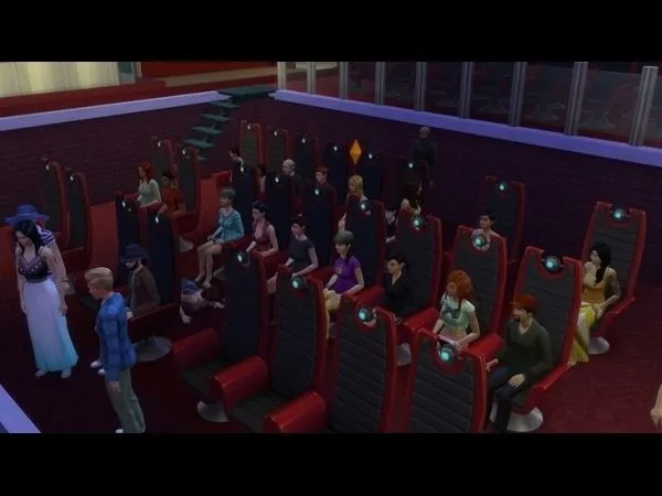 Mix Mod Cinema - The Sims 4 Custom Content