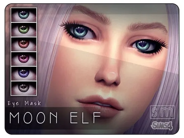 [ Moon Elf ] Eye Mask - The Sims 4 Custom Content
