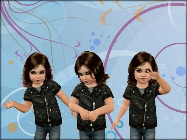 Leather Jacket by thesimsresource - The Sims 3 Custom Content