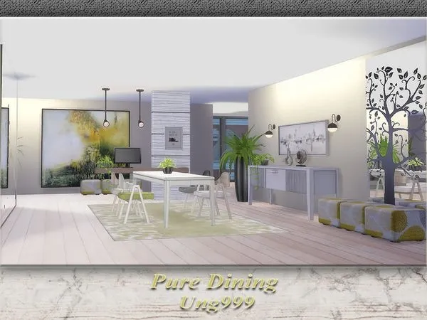 Pure Dining by gabi - The Sims 4 Custom Content