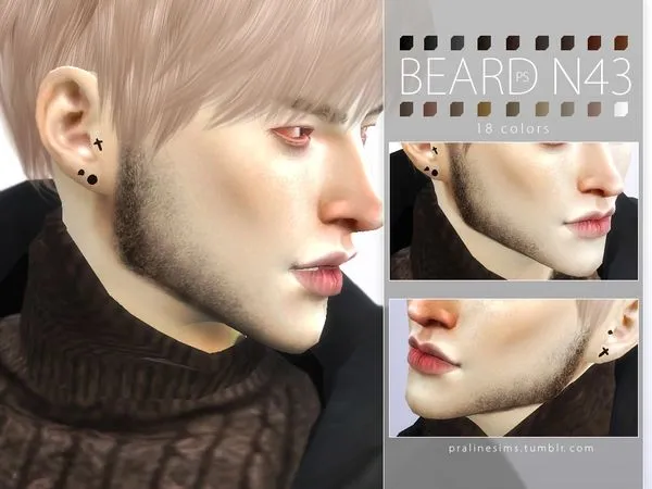 Beard N43 by thesimsresource - The Sims 4 Custom Content