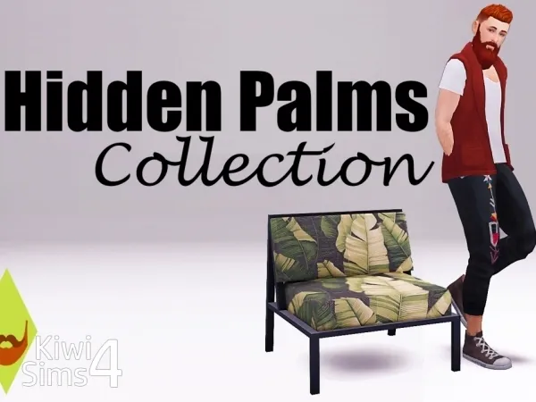 HIDDEN PALMS COLLECTION KIWISIMS 4 by simesca - The Sims 4 Custom Content