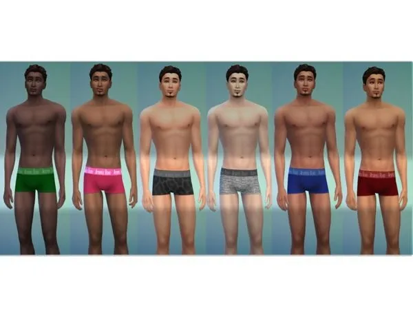 Aron Boxers - The Sims 4 Custom Content