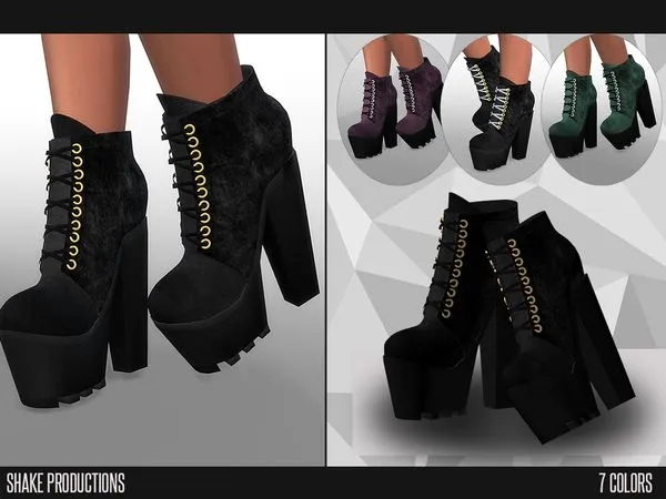 Alpha Shake Productions 54 Shoes - The Sims 4 Custom Content