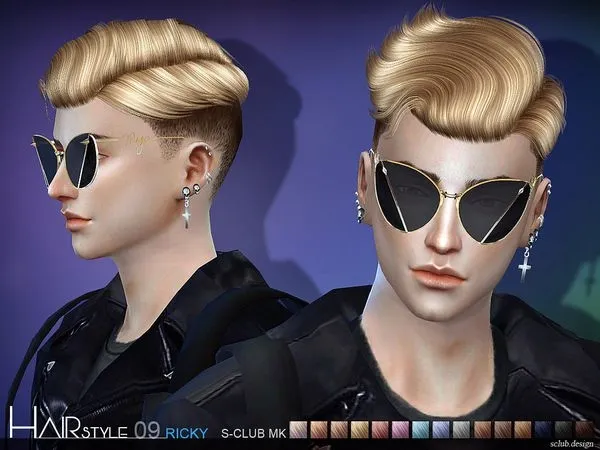 S Club Hair N9 by thesimsresource - The Sims 4 Custom Content