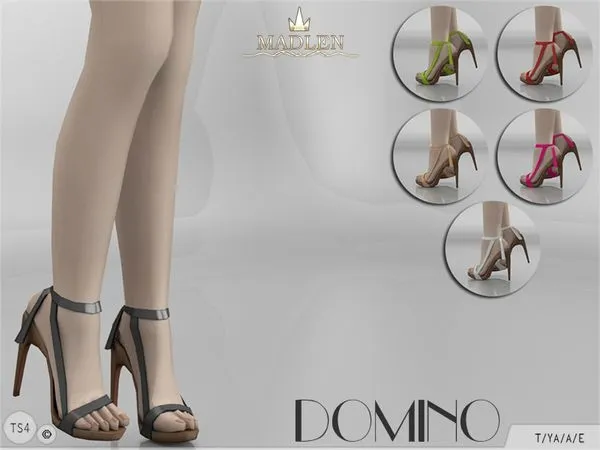 Maxis Match Madlen Domino Shoes by thesimsresource - The Sims 4 Custom Content