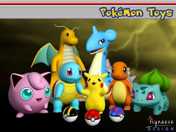 Pokemon Toys by thesimsresource - The Sims 4 Custom Content