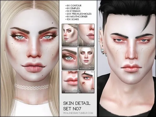 Alpha Skin Detail Kit N07 by thesimsresource - The Sims 4 Custom Content