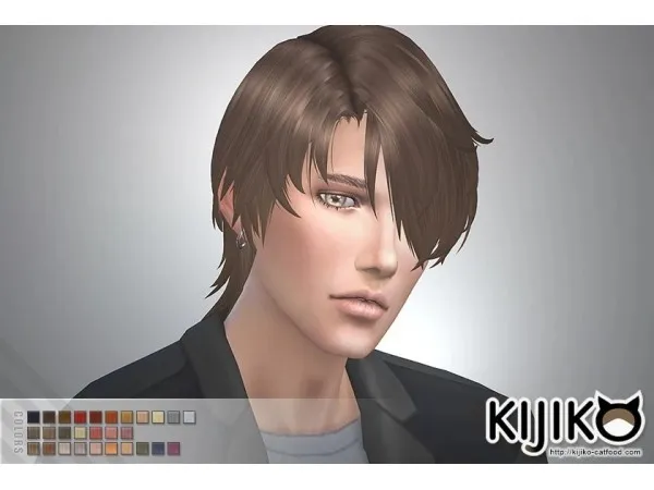 Gloomy Bangs by simsfinds - The Sims 4 Custom Content