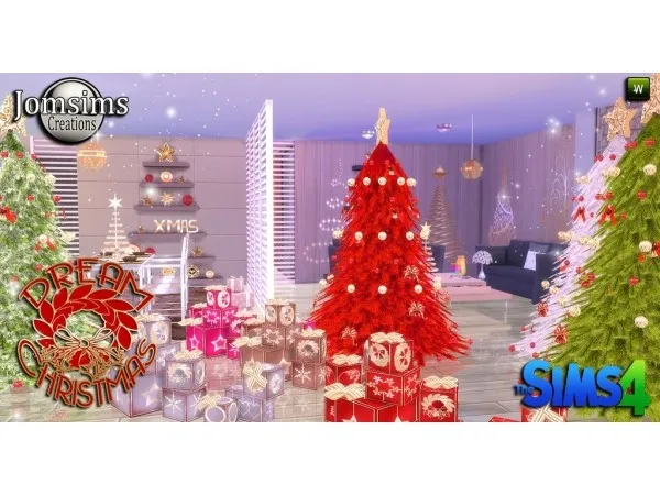 NEW DREAM CHRISTMAS 2015 by jomsims - The Sims 4 Custom Content