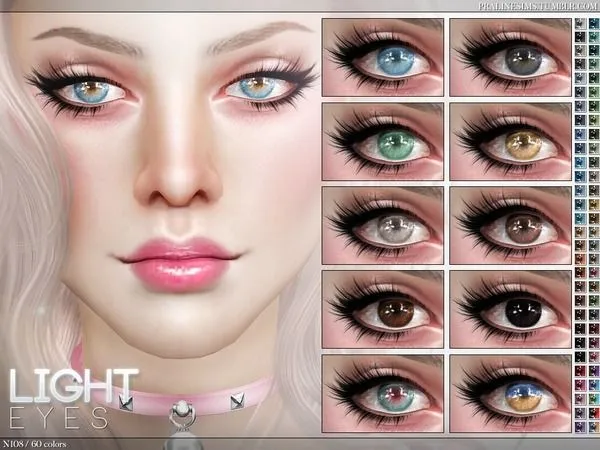 Alpha Light Eyes N108 by thesimsresource - The Sims 4 Custom Content