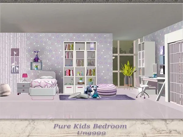 Pure Kids Bedroom by thesimsresource - The Sims 3 Custom Content