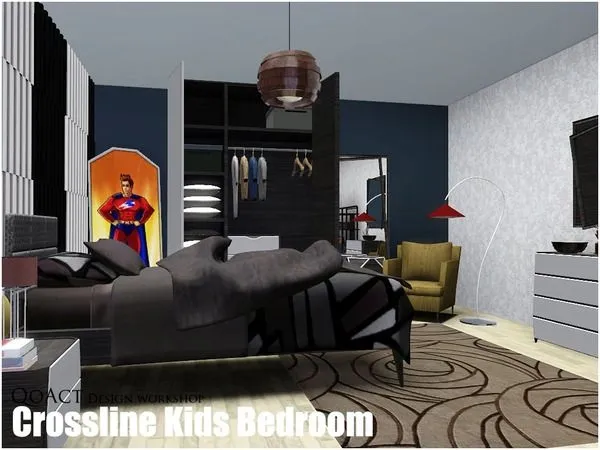 Crossline Kids Bedroom by thesimsresource - The Sims 3 Custom Content