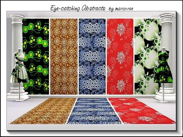 Eye Catching Abstracts marcorse by thesimsresource - The Sims 3 Custom Content
