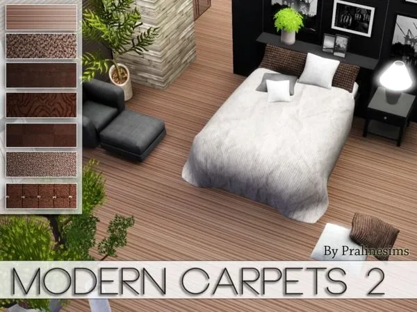 Modern Carpets 2 by thesimsresource - The Sims 3 Custom Content