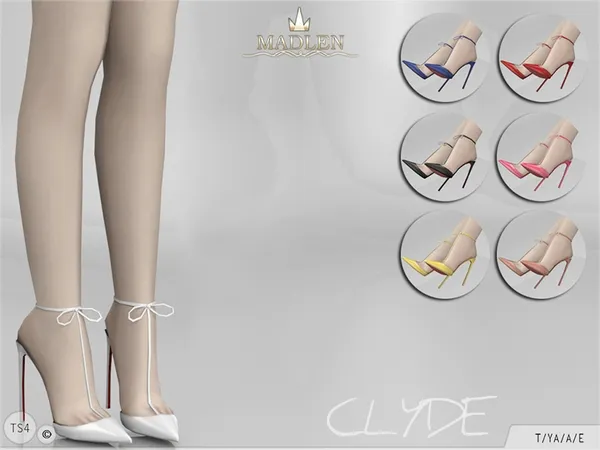 Mix Madlen Clyde Shoes - The Sims 4 Custom Content