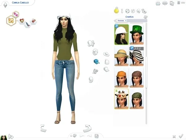 Mix CAS background White by jucibr - The Sims 4 Custom Content