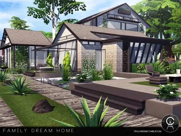 Maxis Match Family Dream Home by thesimsresource - The Sims 4 Custom Content