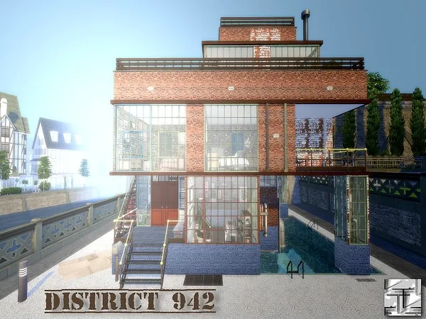 Maxis Match District 942 by thesimsresource - The Sims 4 Custom Content