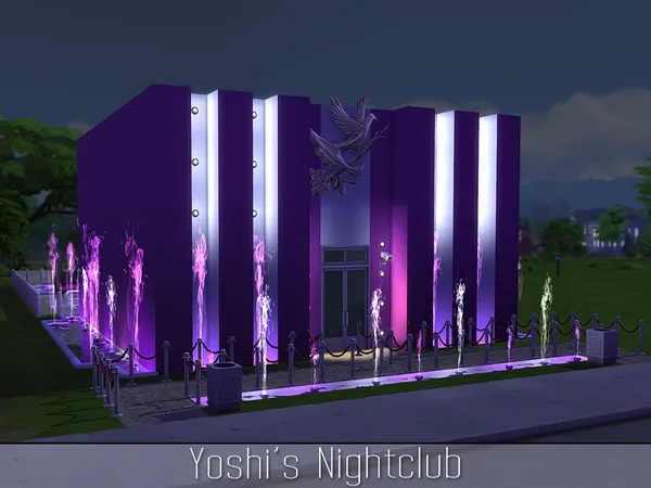 Maxis Match Yoshi's Nightclub by thesimsresource - The Sims 4 Custom Content