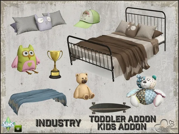 Alpha Toddler and Kids Addon Set by thesimsresource - The Sims 4 Custom Content
