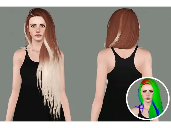 Dump Hair Texture by rachell - The Sims 3 Custom Content