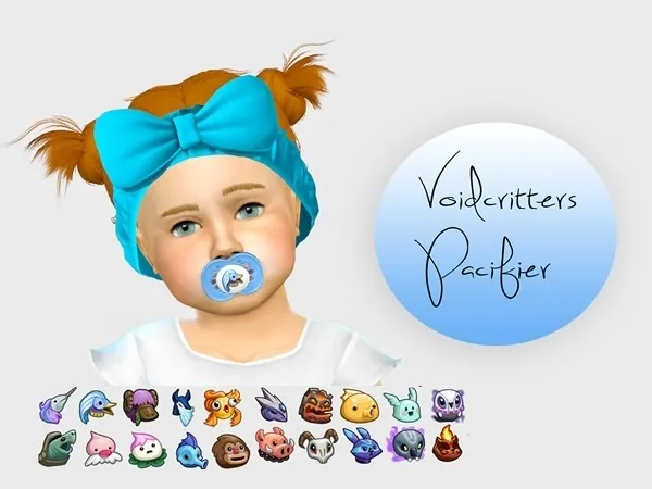 Alpha Voidcritters Pacifier ♥ by simiracle - The Sims 4 custom content