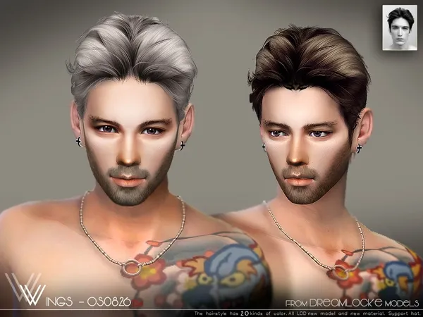 Alpha WINGS OS0826 by thesimsresource - The Sims 4 Custom Content