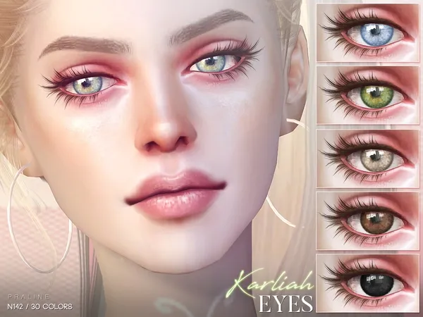Alpha Karliah Eyes N142 - The Sims 4 Custom Content