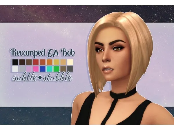 Alpha EA Bob Revamped - The Sims 4 Custom Content