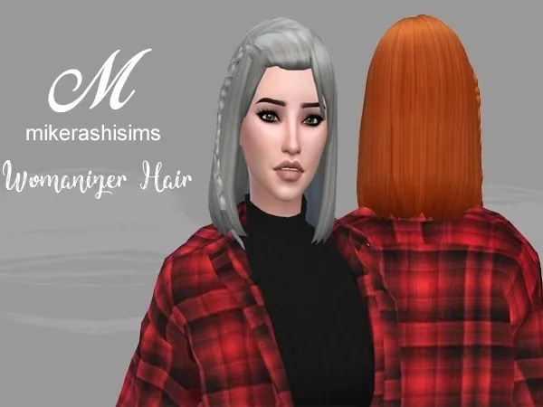 Maxis Match Womanizer Hair - The Sims 4 Custom Content