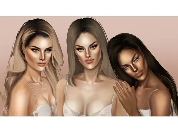 KKW CONTOUR KIT by TITLE SIMS - The Sims 2 Custom Content