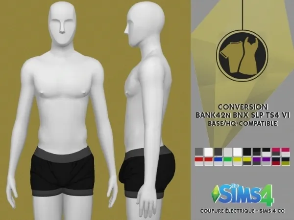 Alpha BNX SLP by redheadsims - The Sims 4 Custom Content