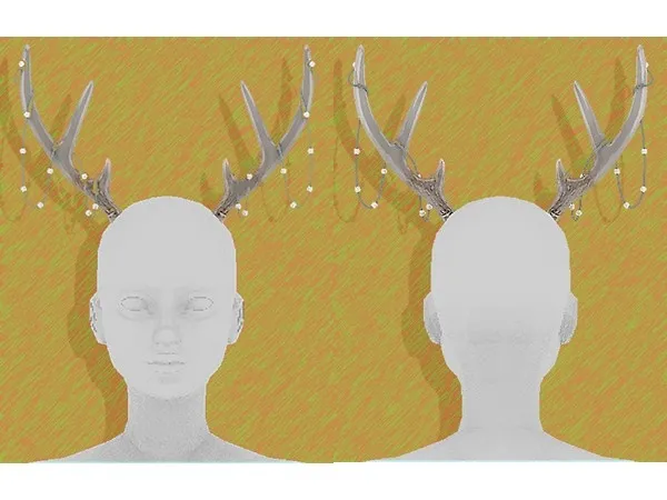 Maxis Match LEAHLILLITH ECLIPSE ANTLERS (CONVERSION) by simsfinds - The Sims 4 Custom Content