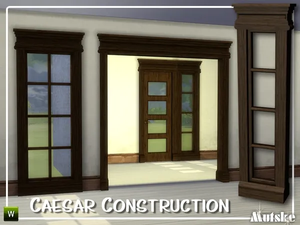 Maxis Match Caesar Constructionset by thesimsresource - The Sims 4 Custom Content