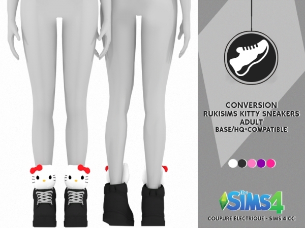 The Sims Resource - Tights Hello Kitty