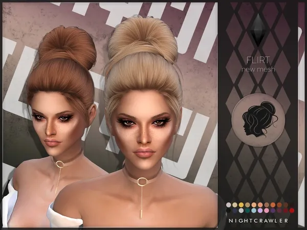 Alpha Nightcrawler Flirt by thesimsresource - The Sims 4 Custom Content