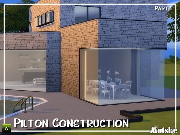 Alpha Pilton Constructionset Part 1 by thesimsresource - The Sims 4 Custom Content
