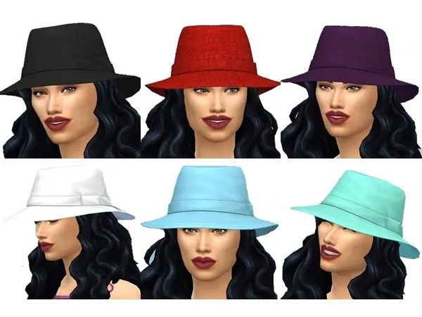 Maxis Match My Sunday Hat - The Sims 4 Custom Content