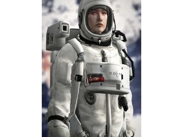 Alpha Space Suit [Solar Prime] by simsfinds - The Sims 4 Custom Content
