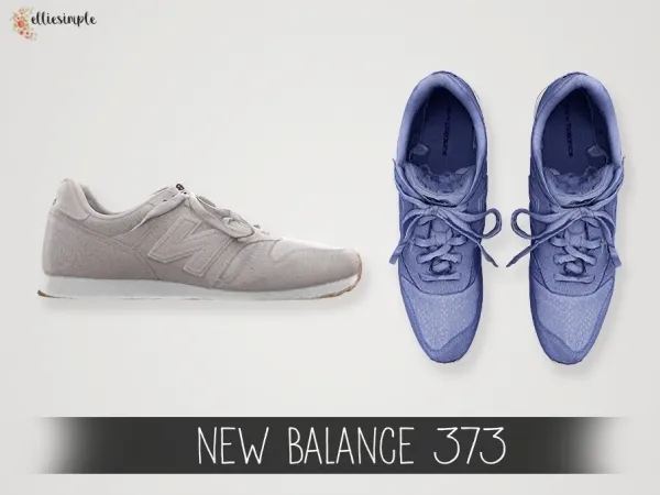 Alpha Elliesimple New Balance 373 by elliesimple - The Sims 4 Custom Content