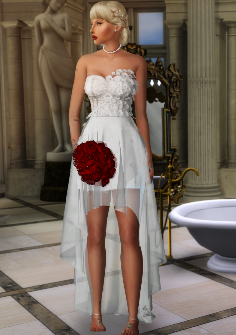 elegant midi dresses for women White Classy midi dress with open neckline Customized / White