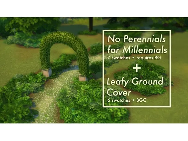 Alpha 2 PLANT RECOLORSRETEXTURES by simsfinds - The Sims 4 Custom Content