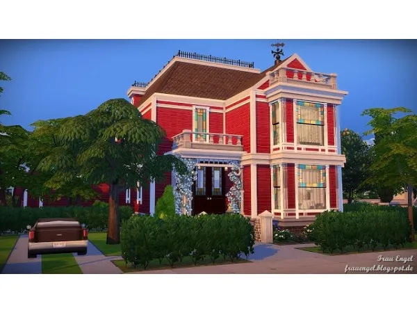 Alpha Charmed Halliwell Manor by simsfinds - The Sims 4 Custom Content