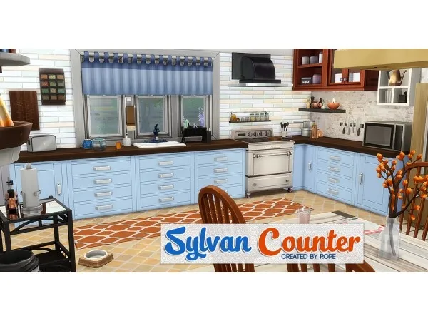 Maxis Match Sylvan Counter for by simsfinds - The Sims 4 Custom Content