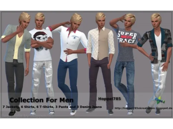 Alpha Sims 4 Collection For Men by simsfinds - The Sims 4 Custom Content